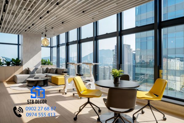 thiết kế thi công nội thất văn phòng
