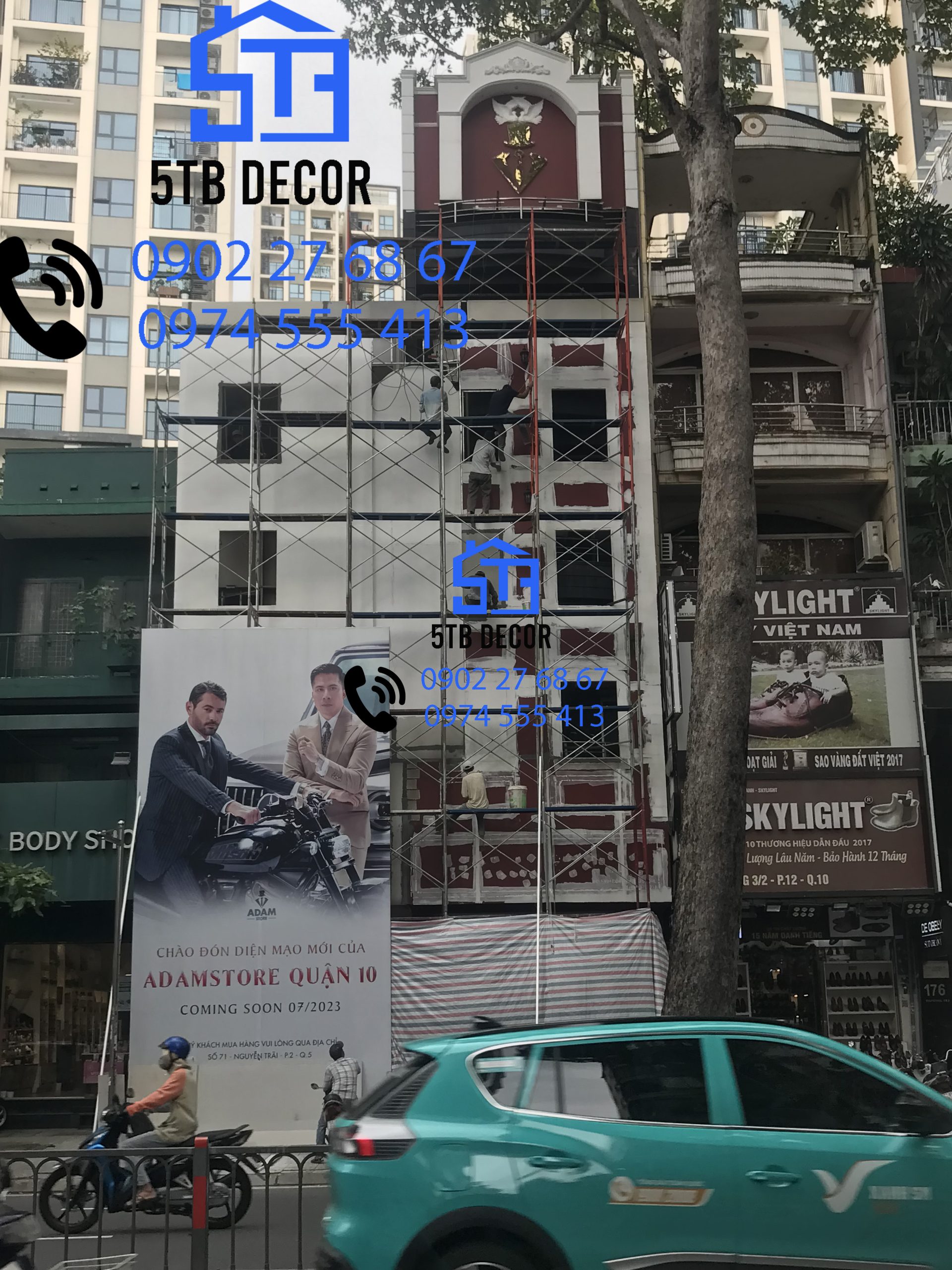 Nằm ngay vị trí đắc địa của đường 3.2 quận 10. Với điều kiện là bảng hiệu phải thật quy mô, lộng lẫy, pphuf hợp với tiêu chí phát triển của thương hiệu