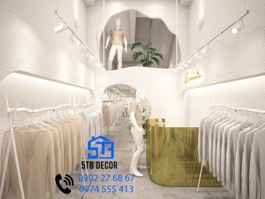 Thiết kế thi công shop thời trang