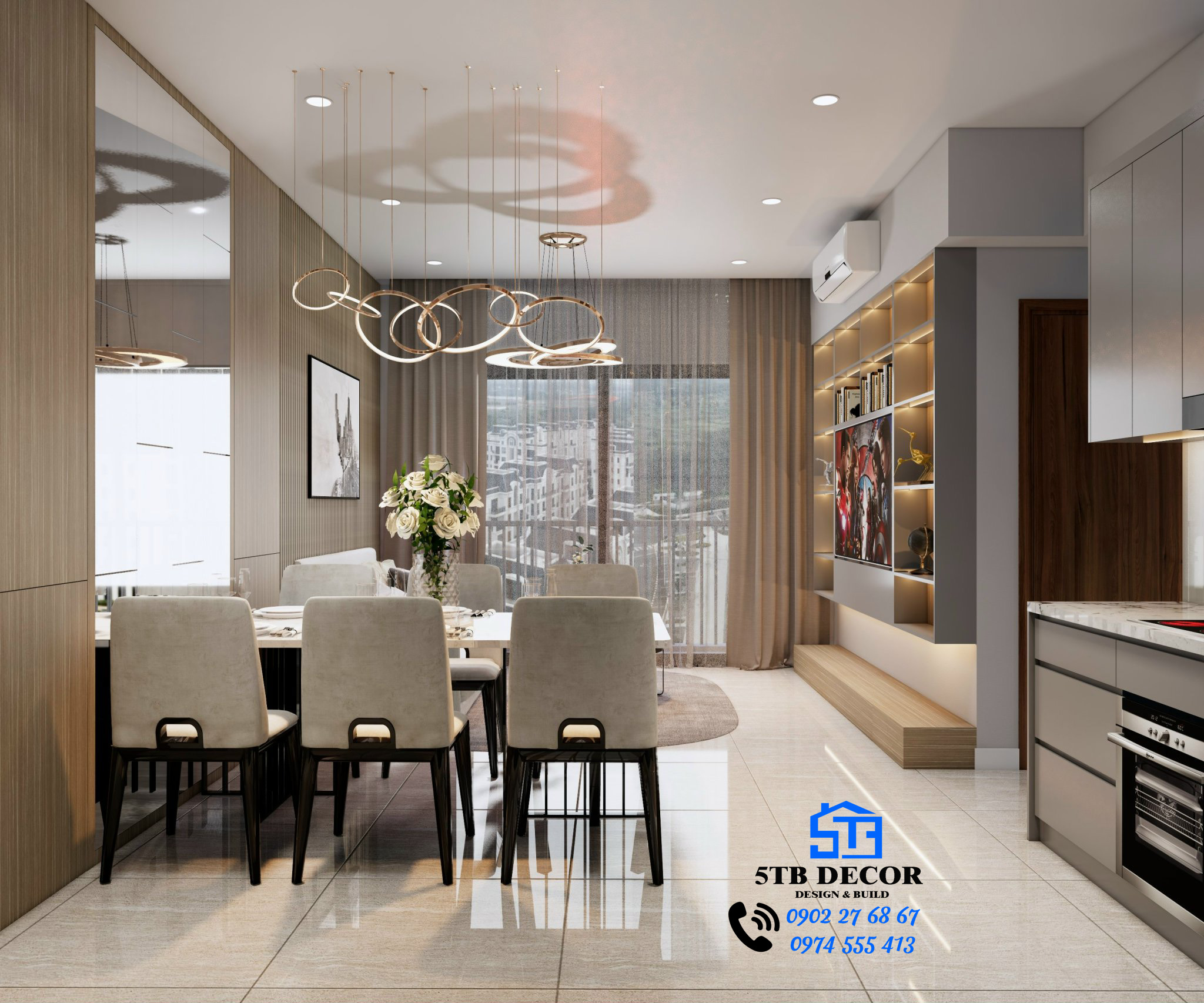 Thiết kế thi công nội thất 
