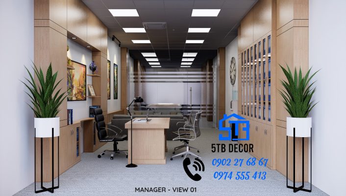 thiết kế nội thất văn phòng