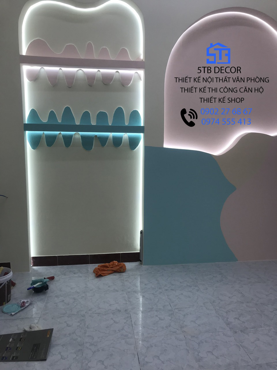 Thiết kế góc Livestream đẹp