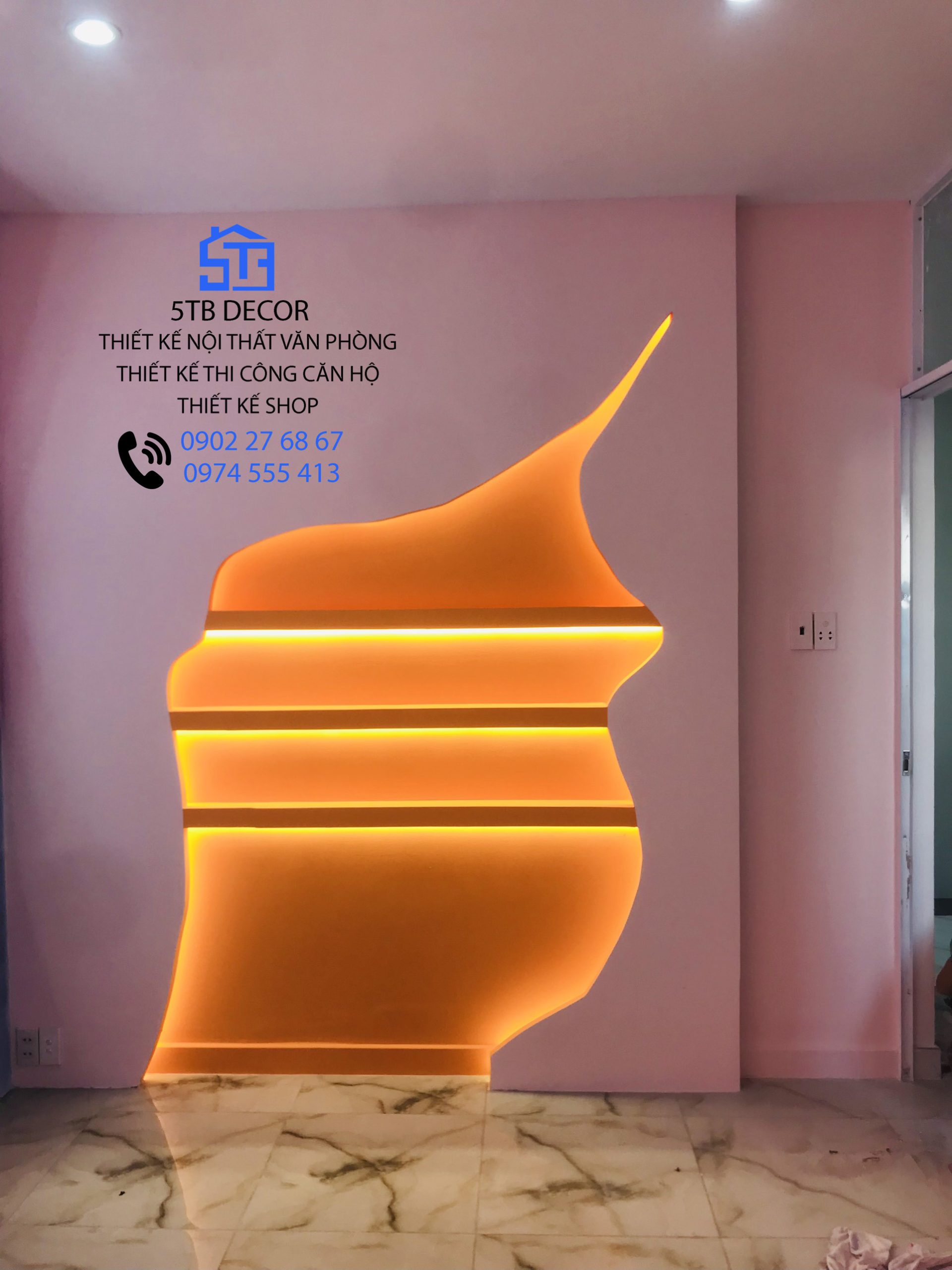 Thiết kế nội thất salon