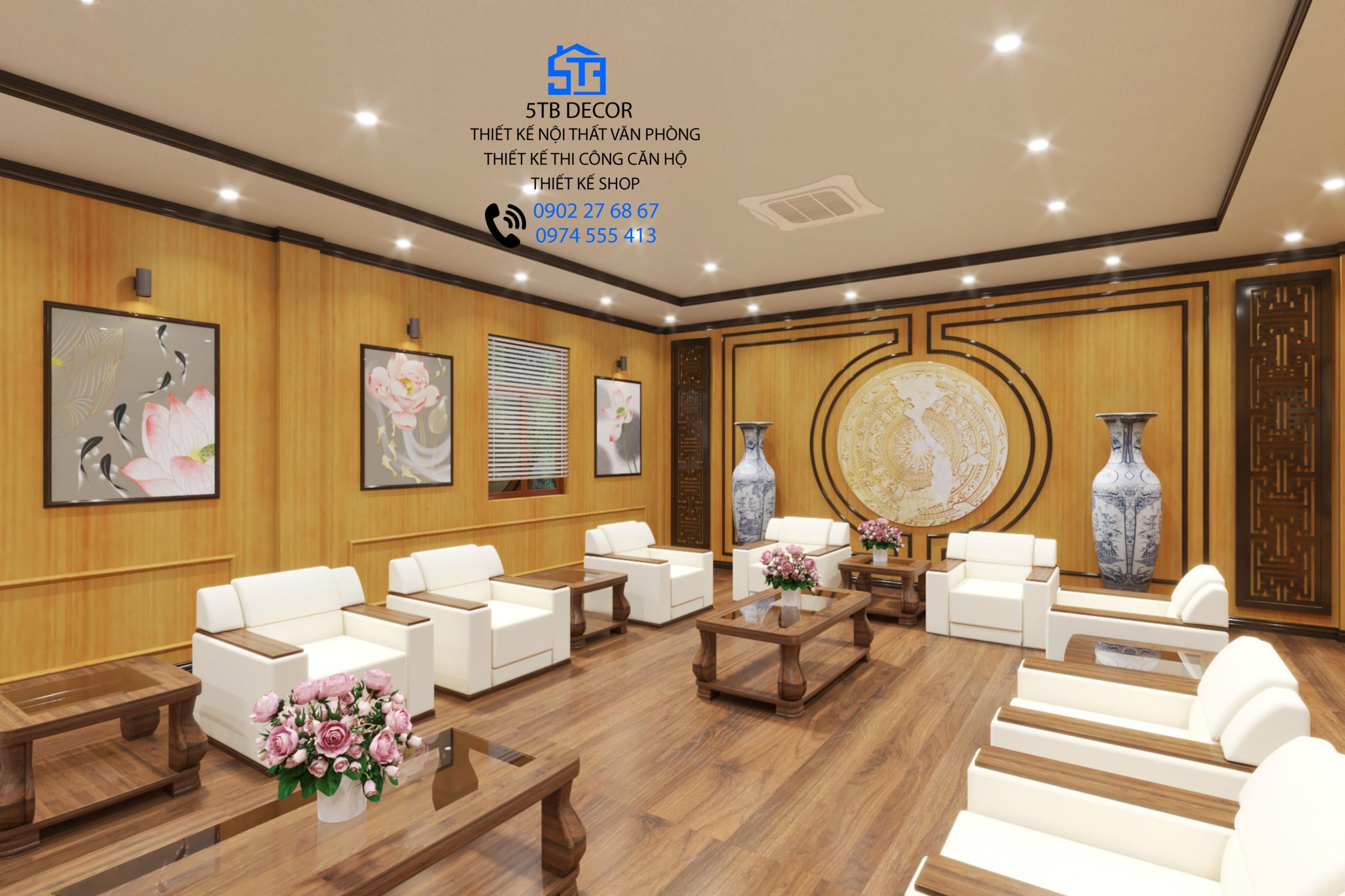 Thiết kế nội thất văn phòng